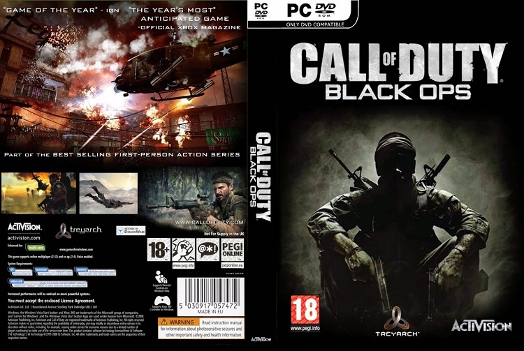 Cấu hình yêu cầu để chơi game Call Of Duty Black OPS