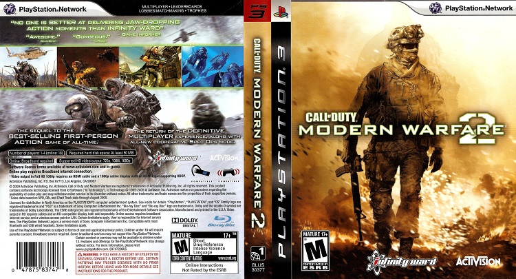 Cấu hình yêu cầu để chơi game Call Of Duty: Modern Warfare 2