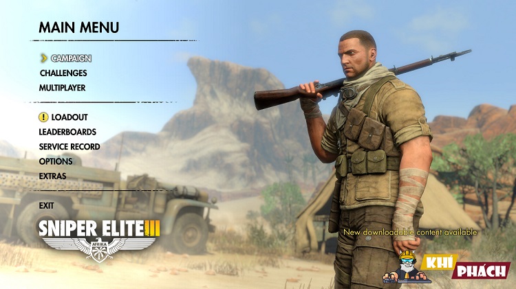 Chiến game Sniper Elite 3 nằm trong Khí Phách
