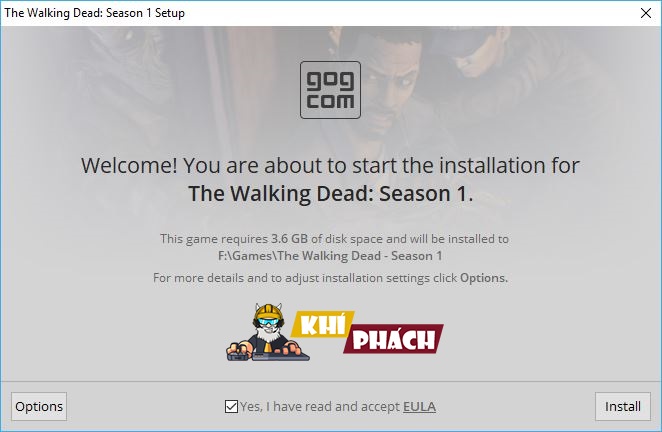 Hướng dẫn cài đặt game The Walking Dead Season 1 Full cho PC