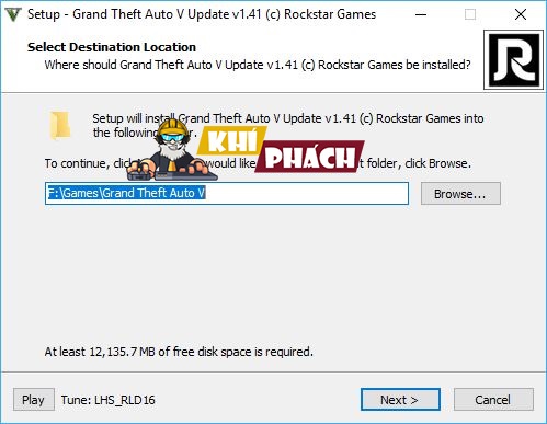 Cài bịa đặt Update GTA 5 phiên bản 1.41 Full mang lại PC