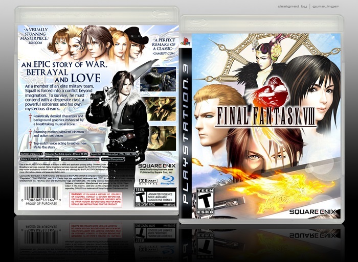 Cấu hình yêu cầu để chơi game Final Fantasy VIII