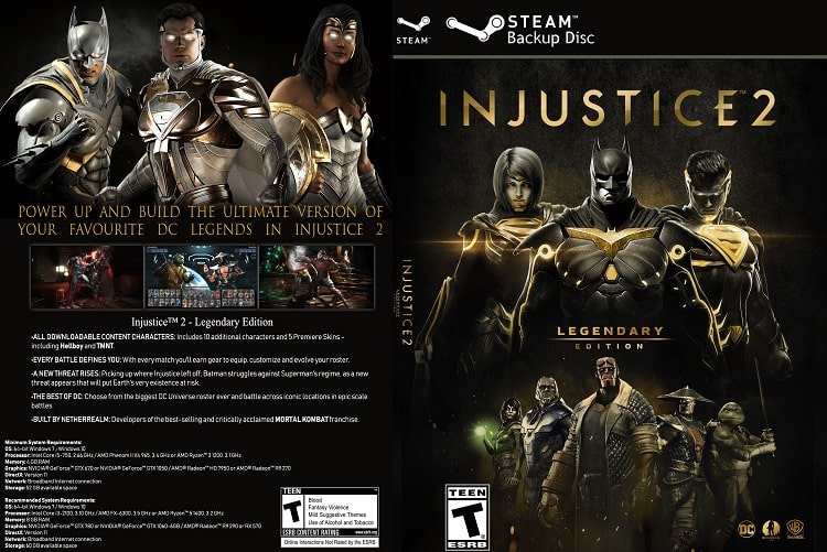 Cấu hình yêu cầu để chơi Injustice 2 Legendary Edition khá cao