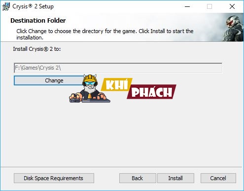 Hướng dẫn cài đặt game Crysis 2 Full cho PC