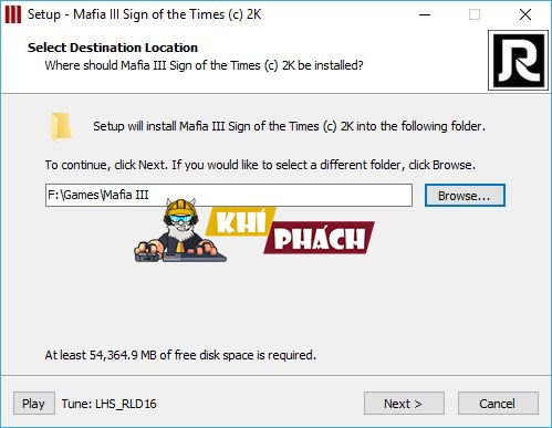 Hướng dẫn cài đặt game Mafia 3 Full cho PC