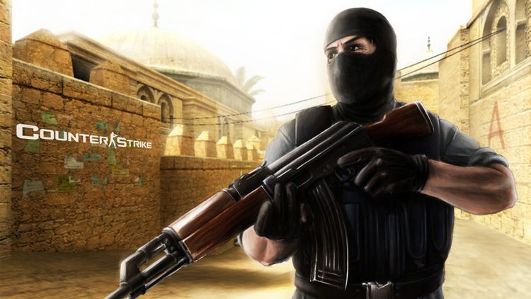 Anh khủng bố cực ngầu trong Counter Strike Source.