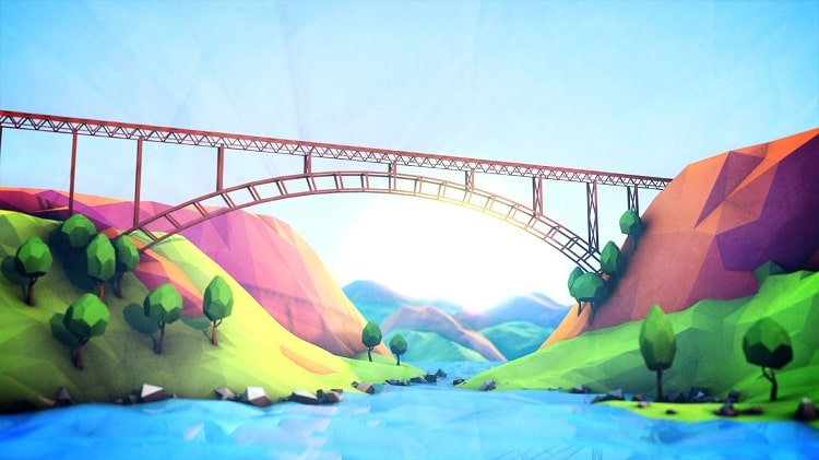 Game Poly Bridge - Kỹ sư xây cầu đâu xuất hiện đi :V