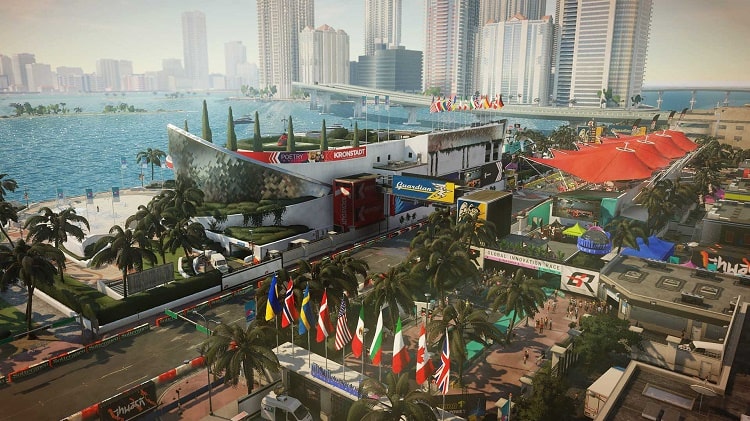 Bối cảnh thành phố biển trong Hitman 2 Gold Edition
