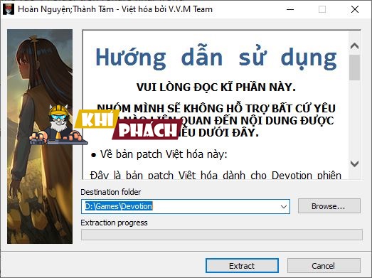 Cài Devotion Việt Hóa Full cho PC